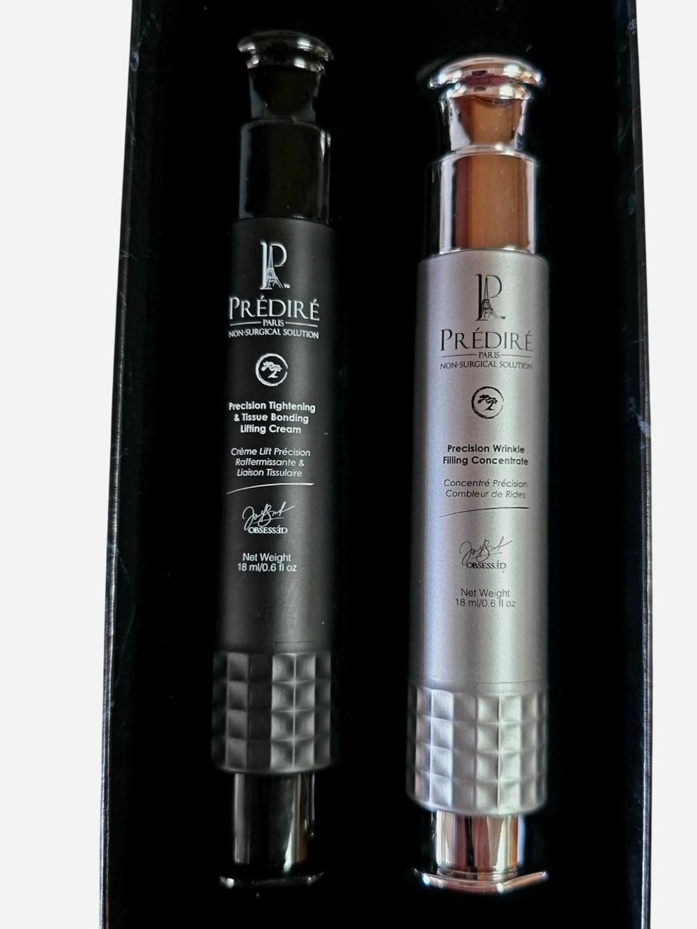 Firm & Fill Precision Duo In Black Velvet–lined Presentation Box